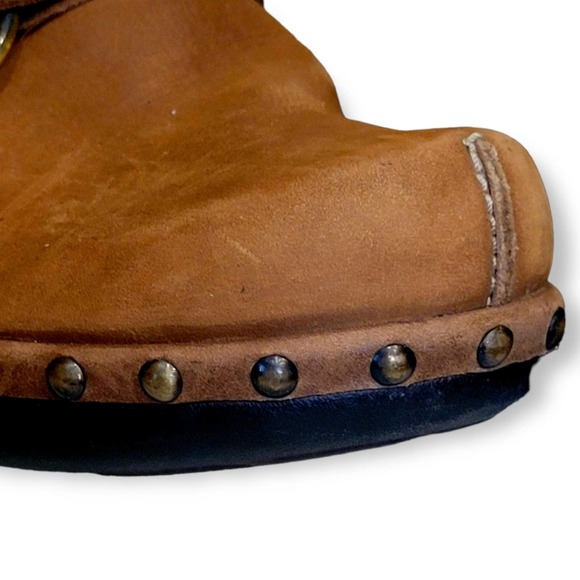 Ecco clogs leather size 8 - Picture 3 of 6